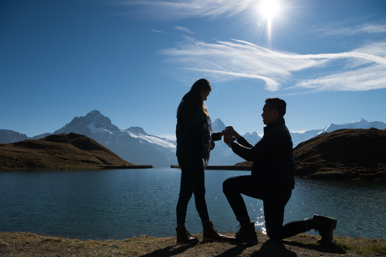 Wedding proposal Switzerland