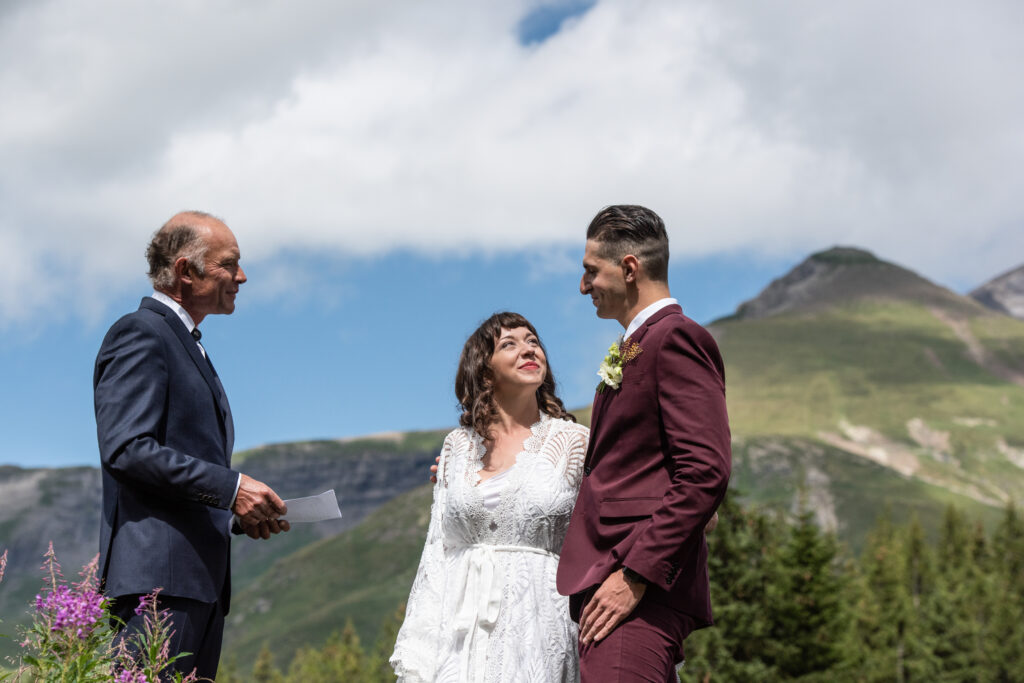 symbolic ceremony elope in Switzerland