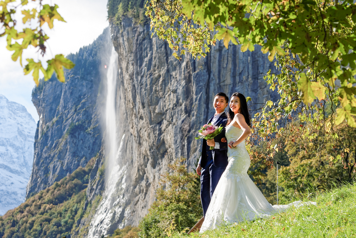 elopement Switzerland, Lauterbrunnen, Muerren, Wengen, Interlaken