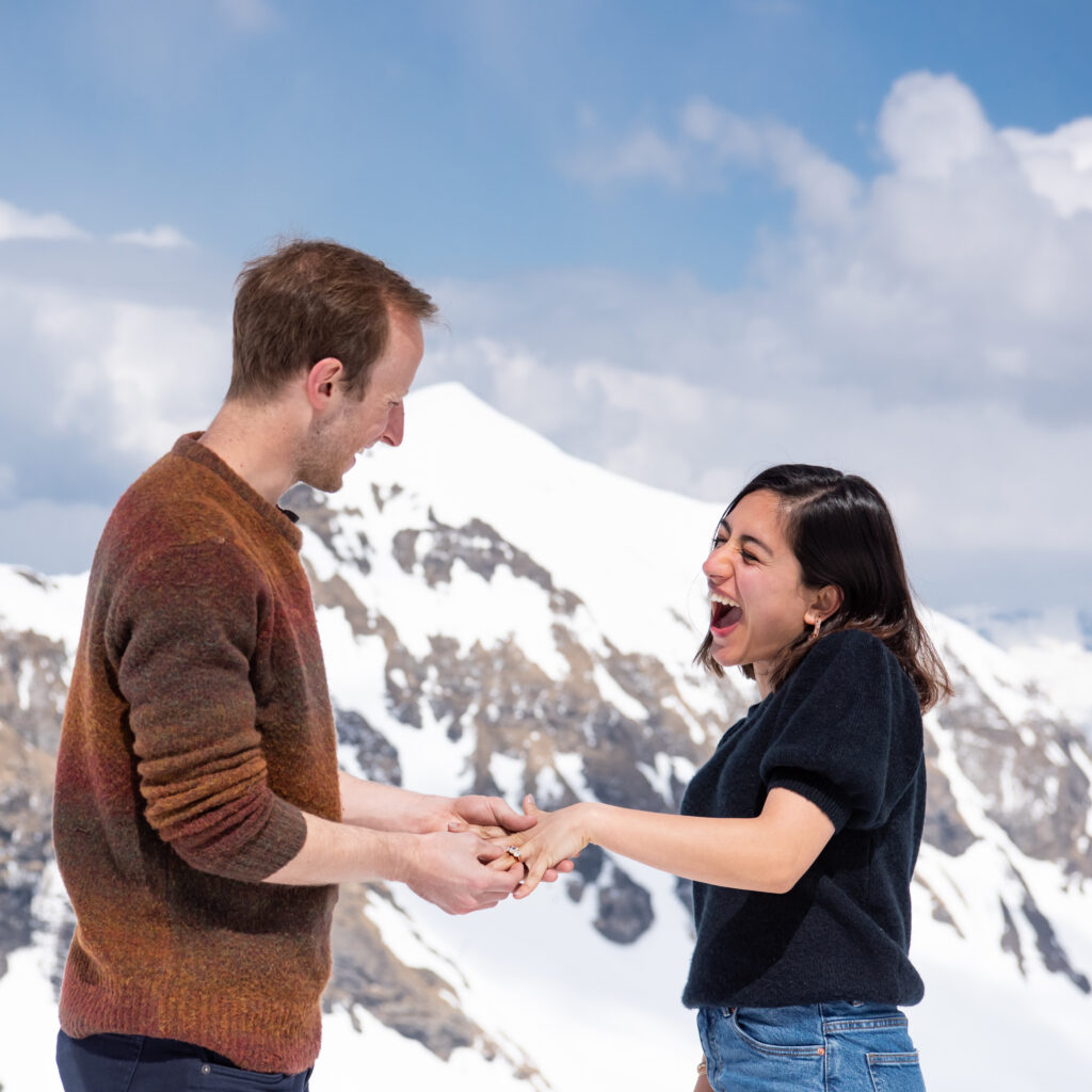 Surprise Proposal Photographer Switzerland