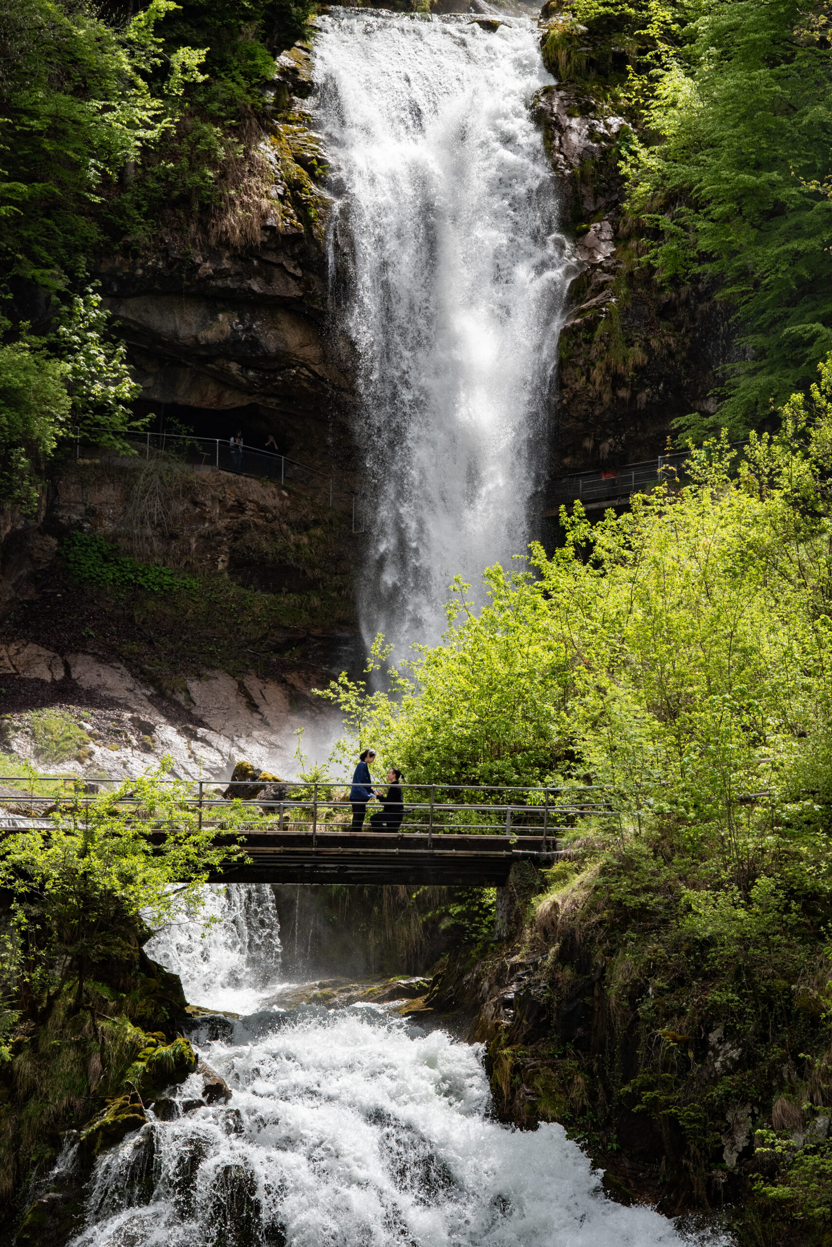 waterfall proposal Switzerland
